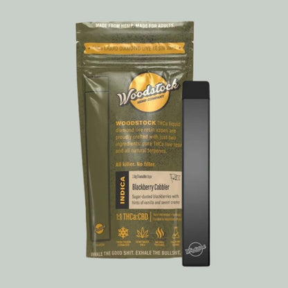 Woodstock THCA Liquid Diamond 2G Disposable (5-Pack Display)