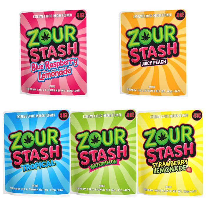 Zour Stash THCA Flower (4oz Bag)