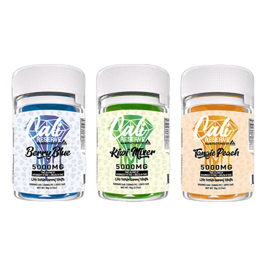 Cali Reserve 11-HXY-THC Gummies 5000 mg (6-Pack Display) - CHC Distro