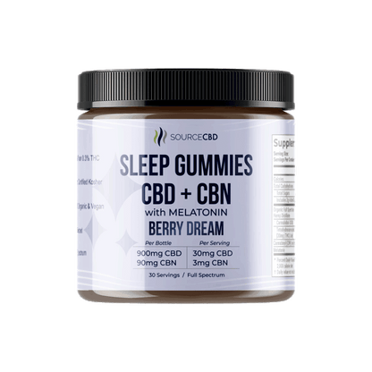 CBD Gummies for Sleep + CBN & Melatonin Full Spectrum - CHC Distro