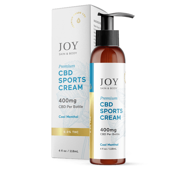 CBD Sports Cream 1000 mg + Menthol - CHC Distro