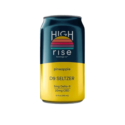 High Rise Delta-9 Seltzer 5MG (24pk Case) - CHC Distro