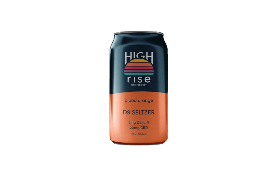 High Rise Delta-9 Seltzer 5MG (24pk Case) - CHC Distro