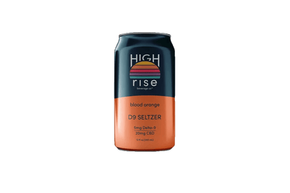 High Rise Delta-9 Seltzer 5MG (24pk Case) - CHC Distro