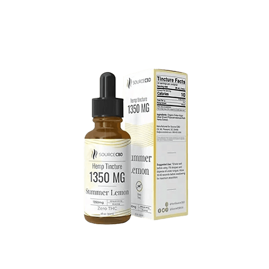 Summer Lemon CBD Oil Tincture Broad-Spectrum - CHC Distro