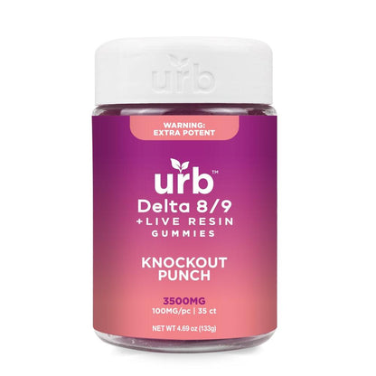 Urb 3500 mg D8/D9 Gummies - CHC Distro